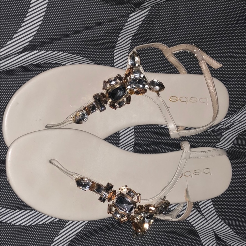 Bebe sandals size 9 used